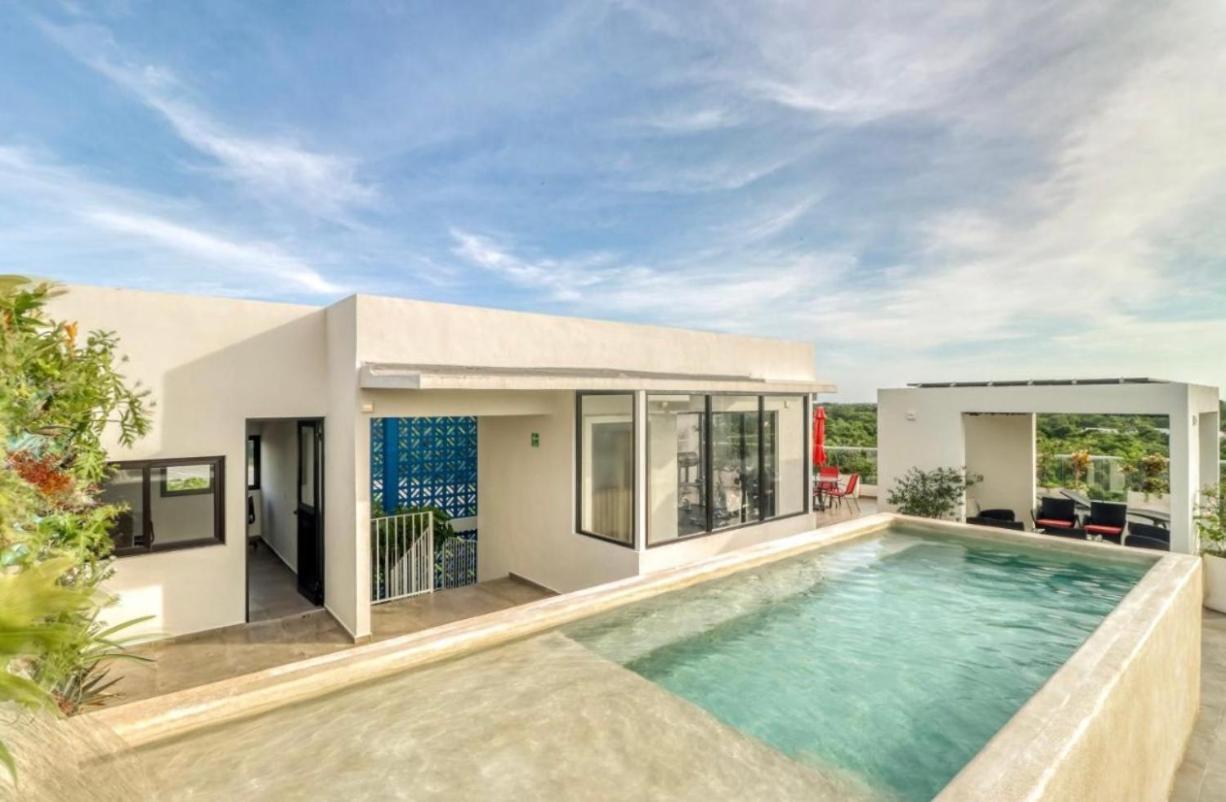 Amplio Estudio Rodeado De Naturaleza Apartamento Playa del Carmen